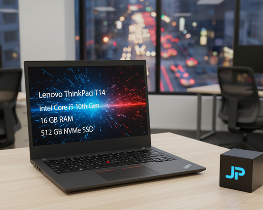 Lenovo ThinkPad T14 i5 10th Gen(16 GB RAM,512 GB NVme,4 Gb Onboard UHD Graphics) - 1 Year Warranty