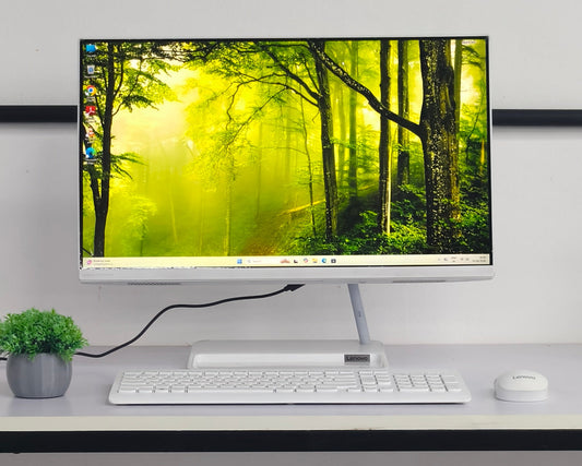 All In One PC - AMD Ryzen 7 Radeon Graphics (16 GB Ram,256 GB SSD,1 TB HDD) 24 inch Monitor, Keyboard and Mouse- 3 Years Warranty