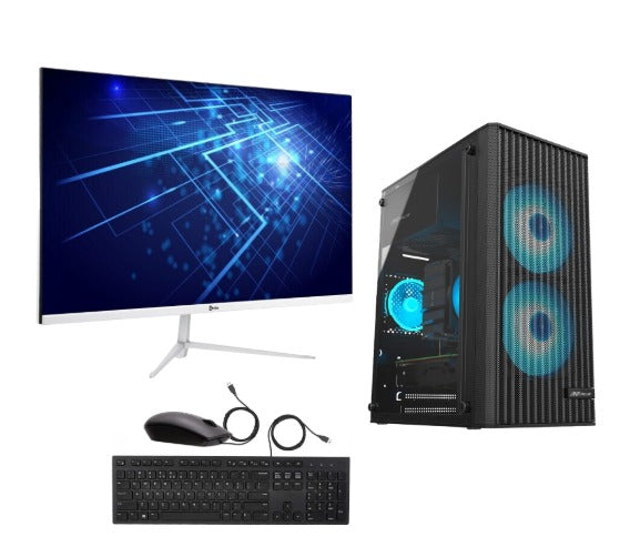 intel core i5 10th & 12th Gen ( 8 GB Ram DDR4,256 GB,1 TB Hdd ) Wifi ,22 inch Frame less moniter,Dellkeyboard and mouse