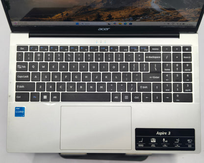 Acer Aspire 3 A325-53 i3 13th gen (8 GB RAM,512 GB NVme,4 Gb Onboard UHD Graphics) - 3 Years Warranty (Demo)