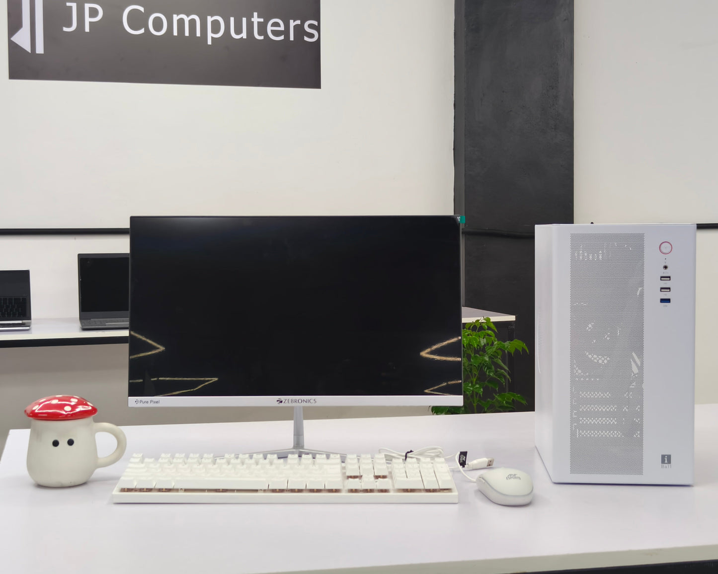 Intel core I5 6th Gen (8 GB Ram,256 GB SSD, 1TB HDD) 22 inch Monitor, Keyboard and Mouse- 3 Years Warranty