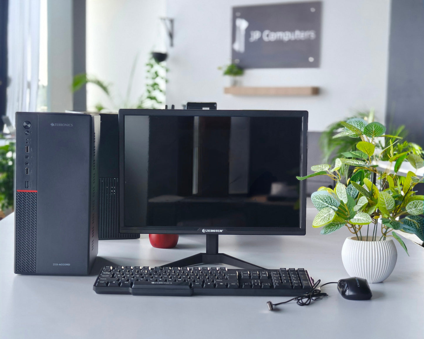 intel core i3 3rd (8 GB Ram,256 GB SSD) 19 inch Monitor, Keyboard and Mouse- 1 Year Warranty