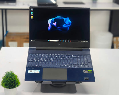 HP Victus 15 Ryzen 7 (16 Gb RAM, 512 GB SSD,6 GB NVIDIA Graphics) - 1 year warranty (Demo)