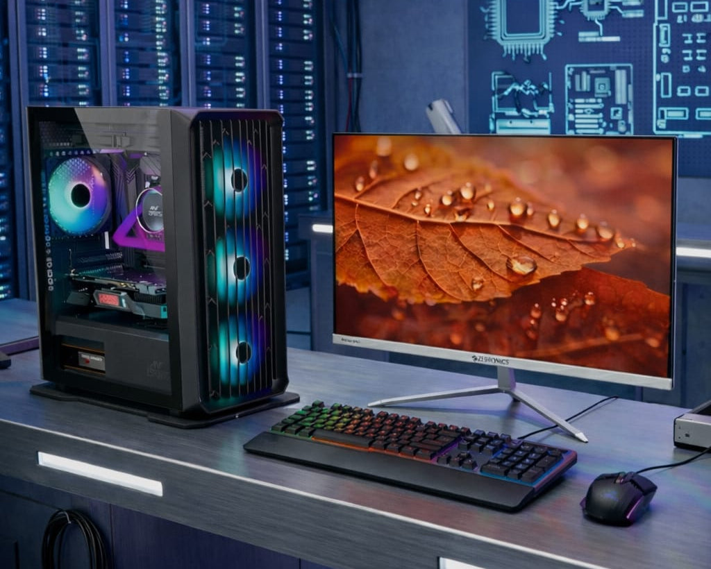 ASSEMBLED BRAND NEW  PC  - Intel Core i5-10th gen processor ( 16GB RAM, 256GB NVME, 6GB Graphics card ) - 3 YEARS WARRANTY (DEMO)