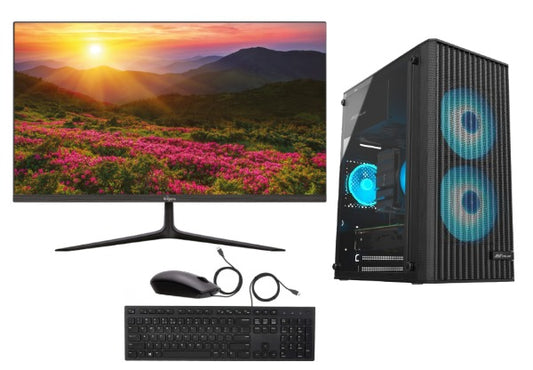 intel core i5 10th & 12th Gen ( 8 GB Ram DDR4,256 GB,1 TB Hdd ) Wifi ,22  inch Frame less moniter,Dellkeyboard and mouse