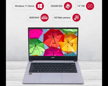 Acer one 14 Ryzen 3 3250 (8 GB Ram, 256 GB SSD, 4GB UHD Graphics)- 1 Year Warranty (BRAND NEW)