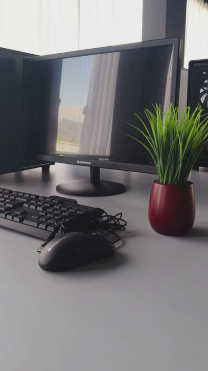 intel core i5 6th Gen (8 GB Ram,256 GB SSD, 4GB Graphics card) 22 inch Monitor, Keyboard and Mouse- 1 Year Warranty